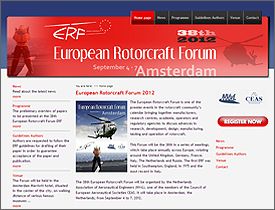 ERF2012 website