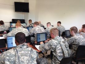 US soldiers working with the NLR-tool QUEST