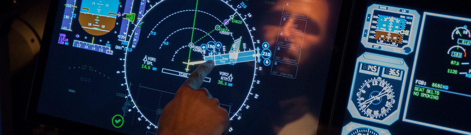 Interactions between the pilot and the cockpit equipment