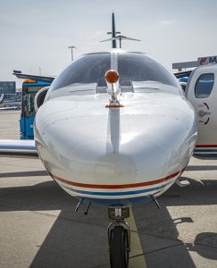 NLR Cessna Citation research aircraft - detail nose boom