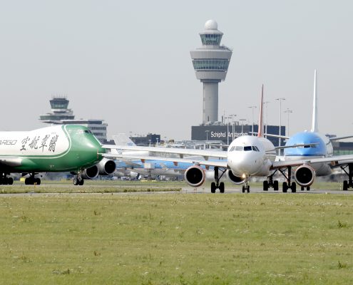 Feasibility study of 510,000 flights at Schiphol