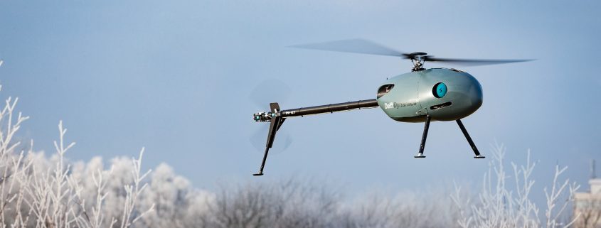 ©DelftDynamic- Unmanned RH3 Swift helicopter