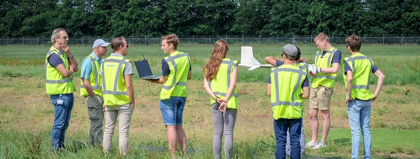 Student-designed drones complete maiden flight at NLR facility