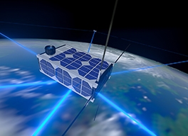 Nanosat satellite constellations