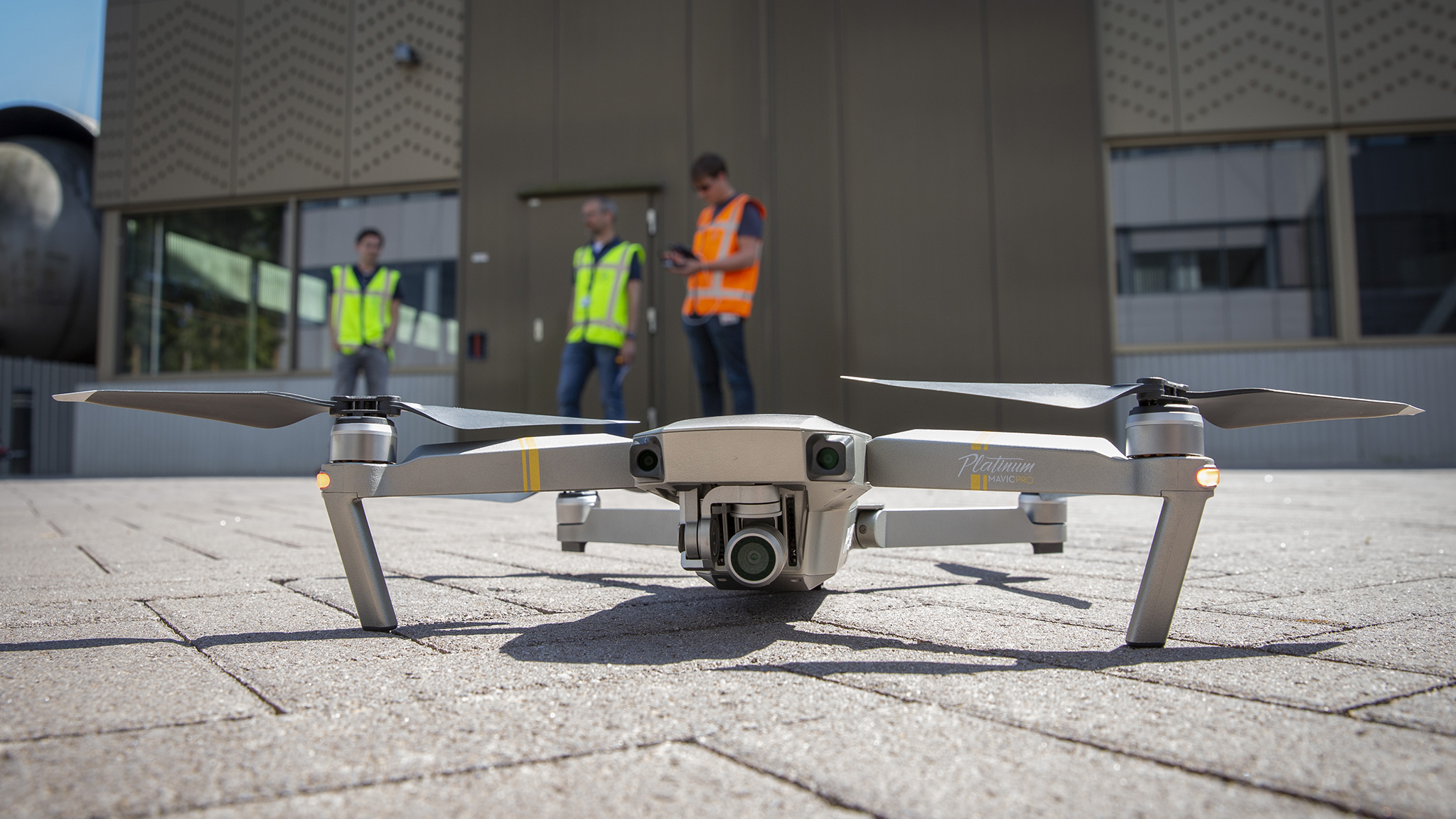 Exceptional drone trial near Schiphol
