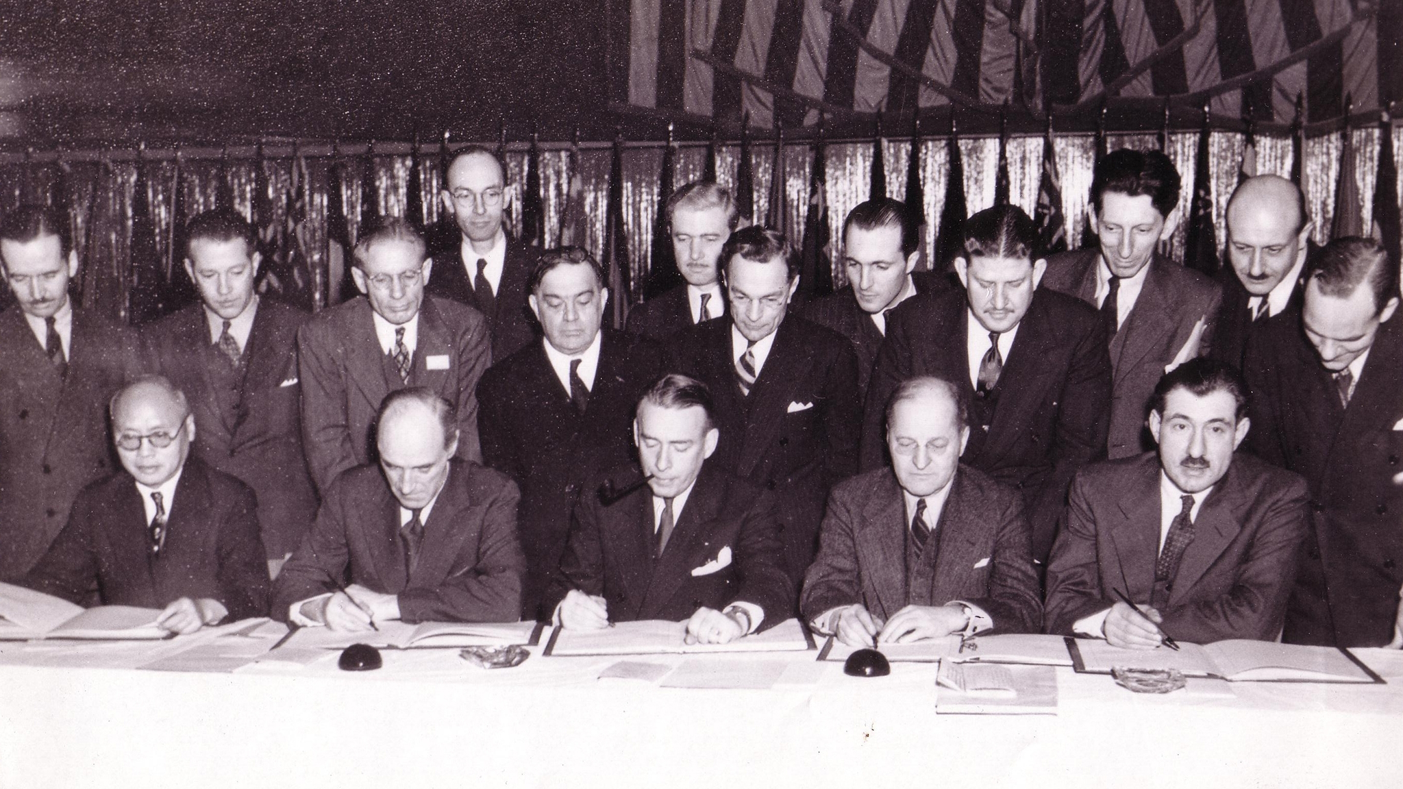 Signing of the agreement establishing the ICAO