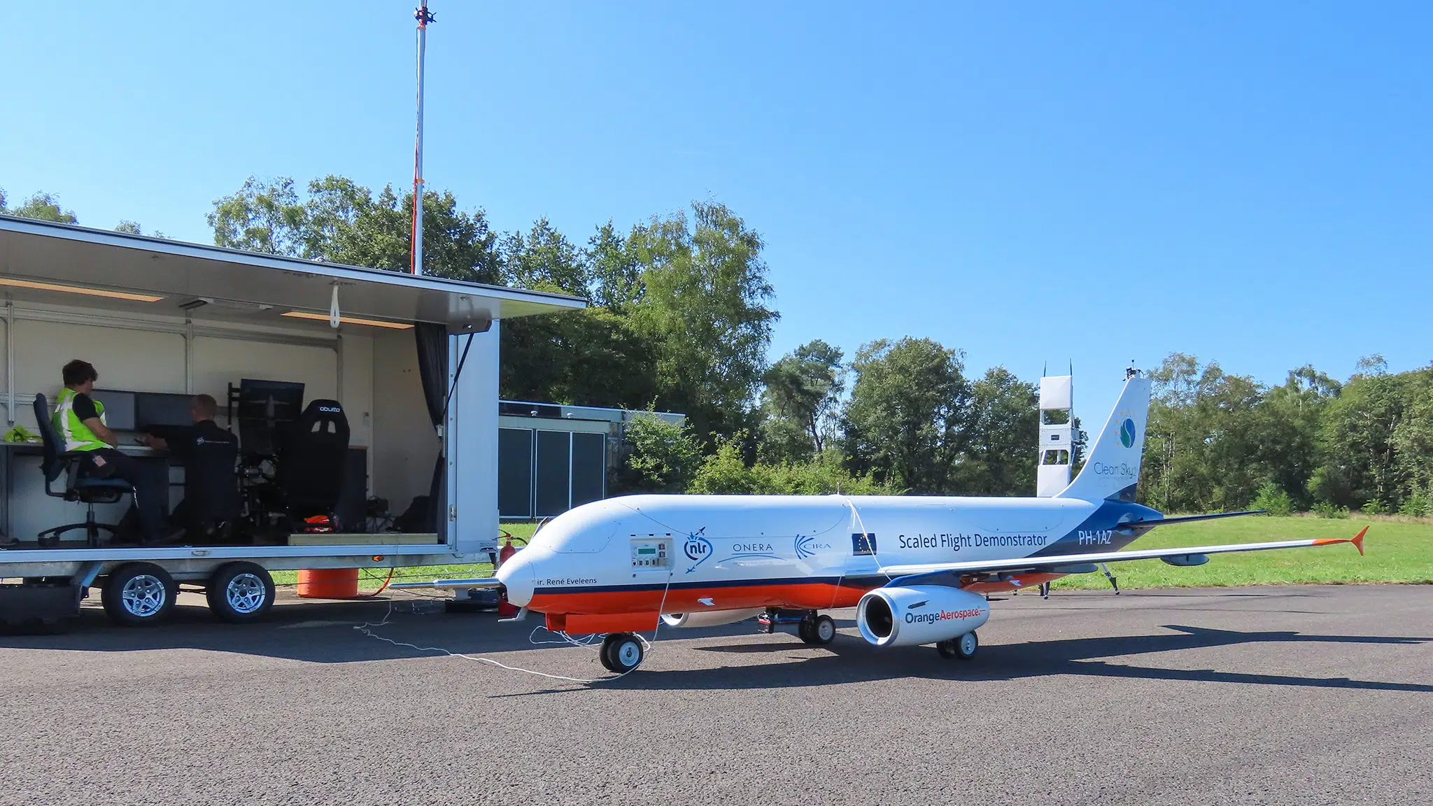 Scalair taxi test Deelen