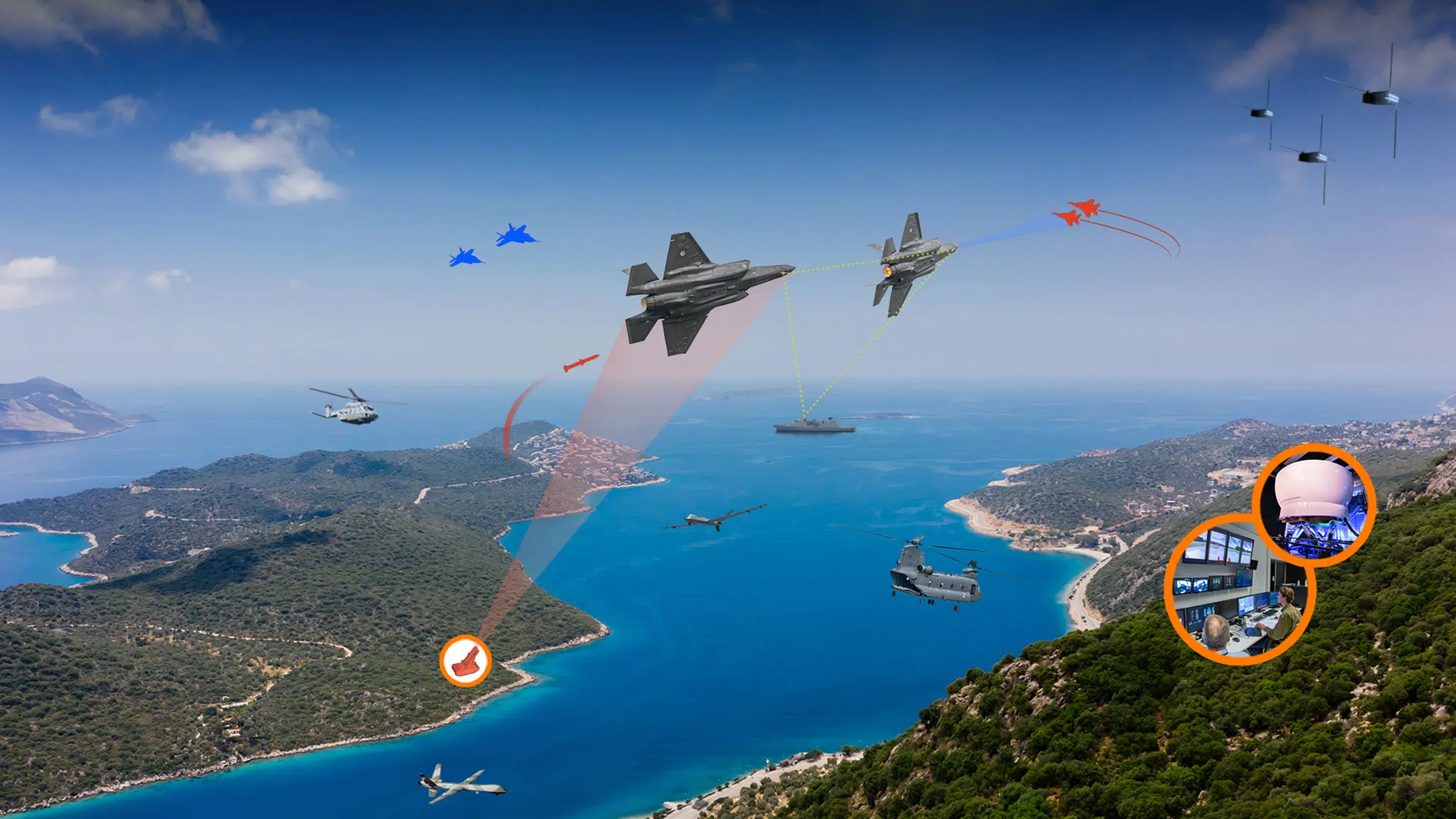 LVC for Joint and Combined Air Power