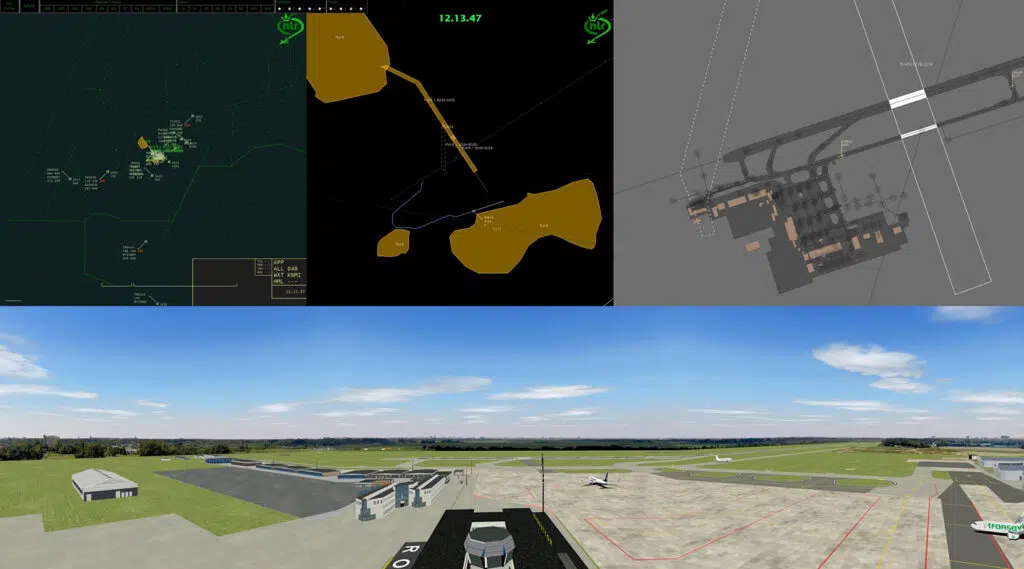 Screenshot AURA (ATM U-space InteRfAce)