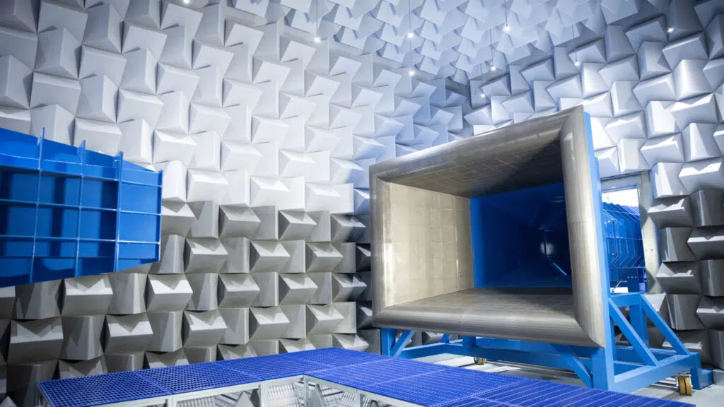 NLR Aeroacoustic Wind Tunnel - AWT at NLR Marknesse