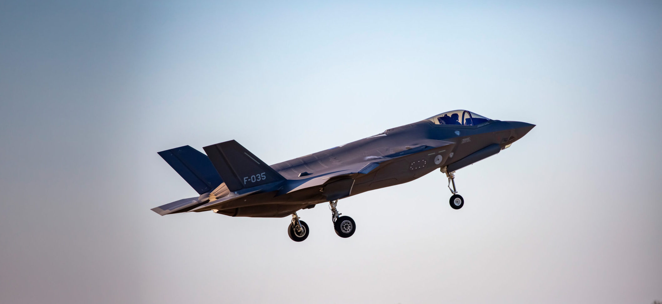 F35 in de lucht
