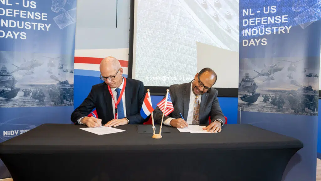 Dutch Military Days event at the Embassy in Washington, DC, on October 17, 2024.